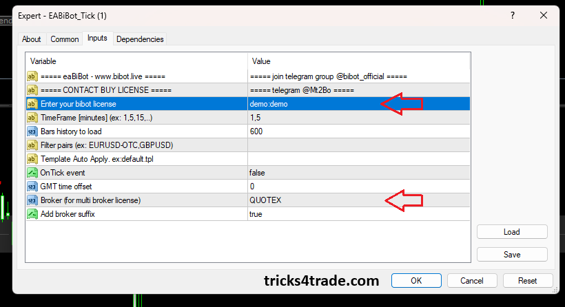 Expert Advisor EAbibot