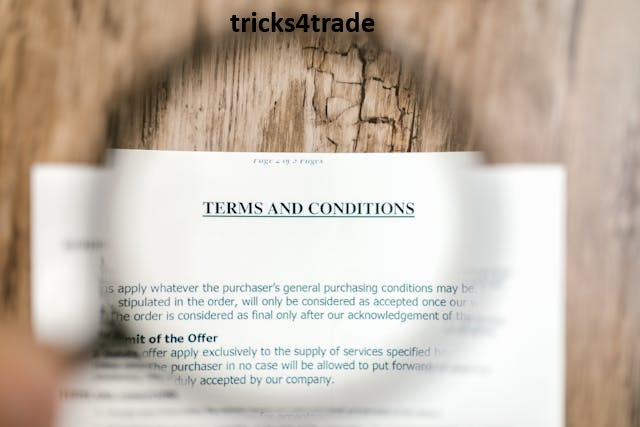 Terms and Conditions